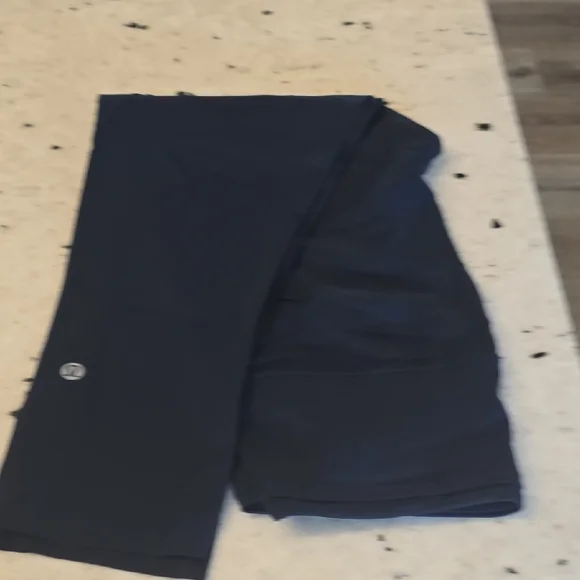 Navy Blue Lululemon Athletic Leggings - Picture 4 of 4